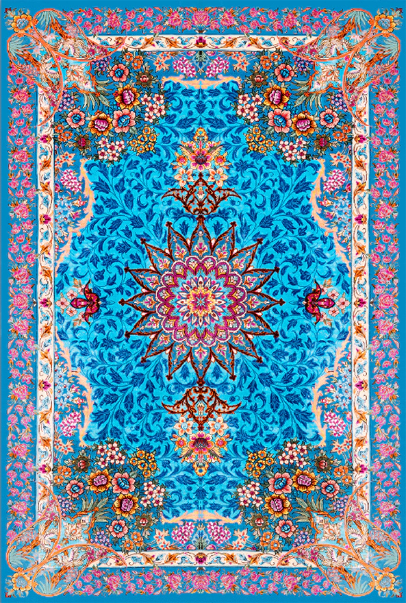 فرشینه و قالیچه سنتی و مدرن مناسب حال و پذیرایی برند دفه کد ZED SM 622