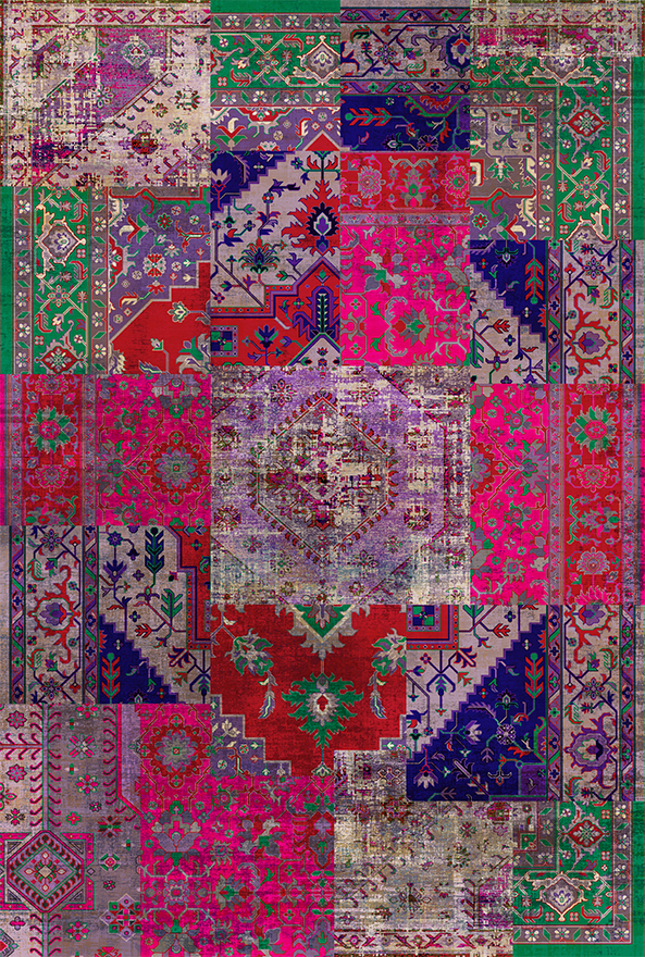 گلیم ماشینی ضد حساسیت برند دفه کد GD 187