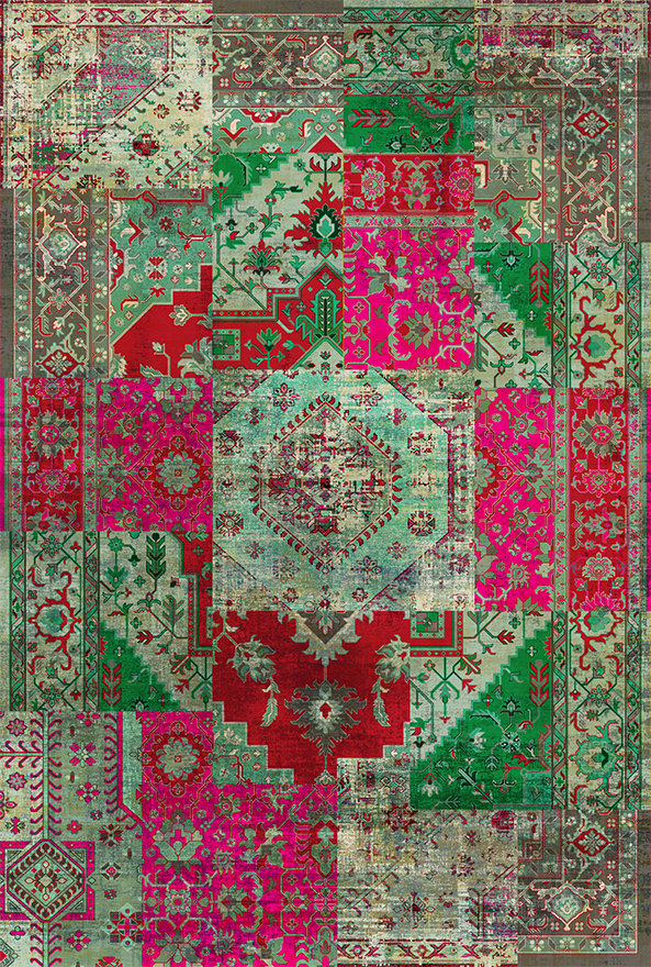 گلیم ماشینی ضد حساسیت برند دفه کد GD 189