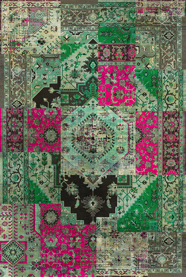 گلیم ماشینی ضد حساسیت برند دفه کد GD 190