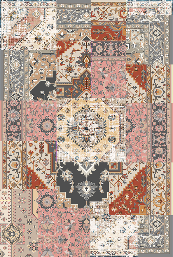 گلیم ماشینی ضد حساسیت برند دفه کد GD 192