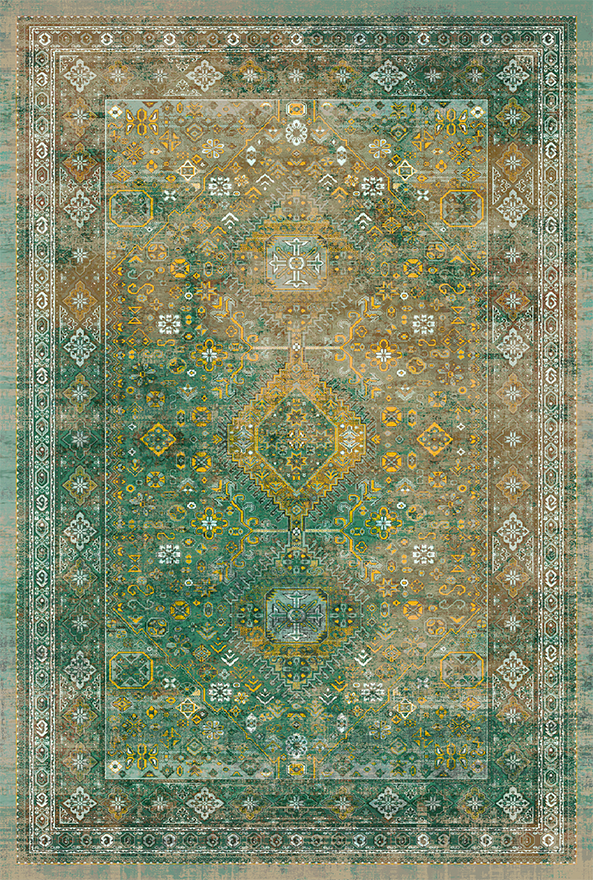 گلیم ماشینی ضد حساسیت برند دفه کد GD 194