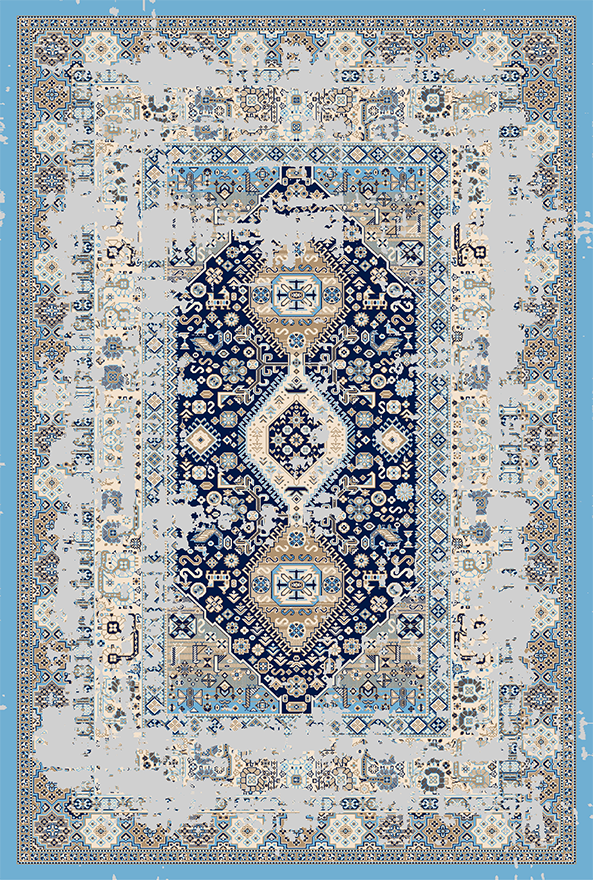 گلیم ماشینی ضد حساسیت برند دفه کد GD 195