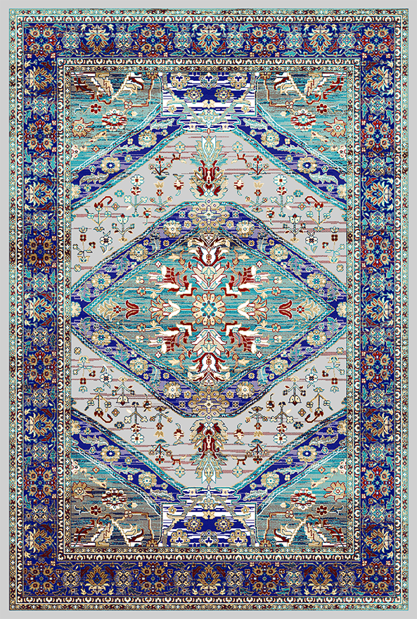 گلیم ماشینی ضد حساسیت برند دفه کد GD 197