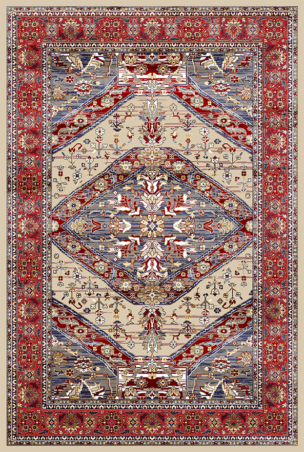 گلیم ماشینی ضد حساسیت برند دفه کد GD 198