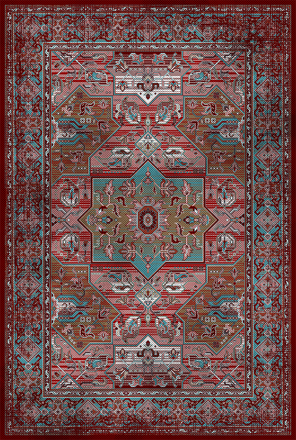 گلیم ماشینی ضد حساسیت برند دفه کد GD 206