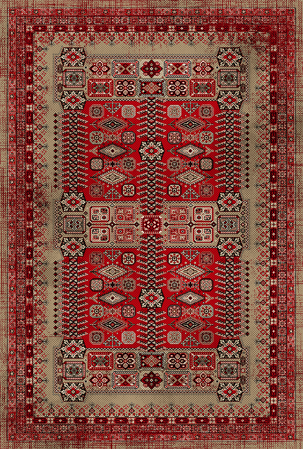 گلیم ماشینی ضد حساسیت برند دفه کد GD 210