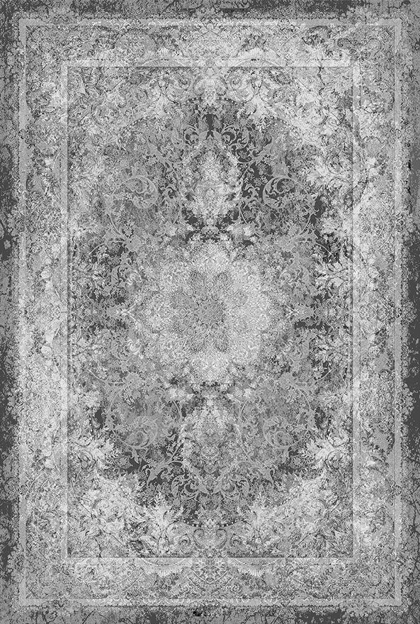 فرش ابریشم ماشینی مدرن و سنتی مناسب حال و پذیرایی برند دفه کد  ABRISHAM SM 710