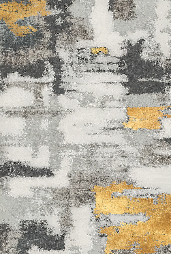 فرش ابریشم ماشینی مدرن و سنتی مناسب حال و پذیرایی برند دفه کد  ABRISHAM SM 721