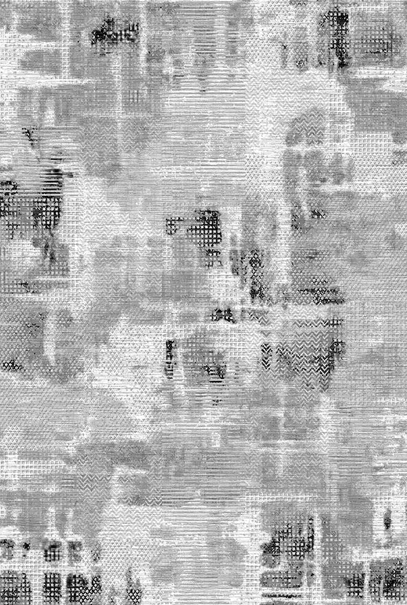 فرش ابریشم ماشینی مدرن و سنتی مناسب حال و پذیرایی برند دفه کد  ABRISHAM SM 730