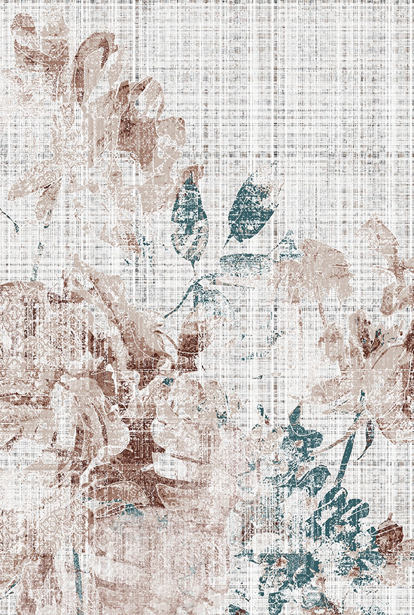 فرش ابریشم ماشینی مدرن و سنتی مناسب حال و پذیرایی برند دفه کد  ABRISHAM SM 740