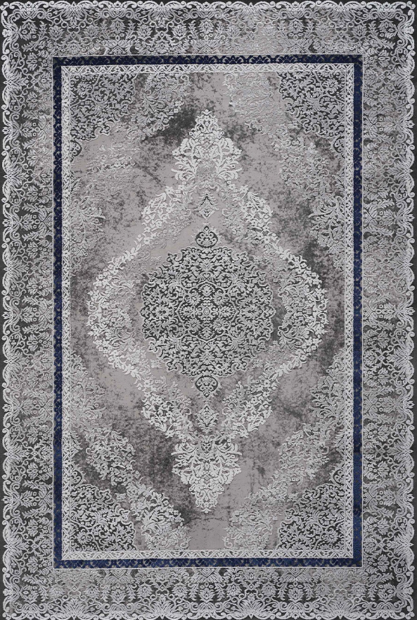 فرش ابریشم ماشینی مدرن و سنتی مناسب حال و پذیرایی برند دفه کد  ABRISHAM SM 808