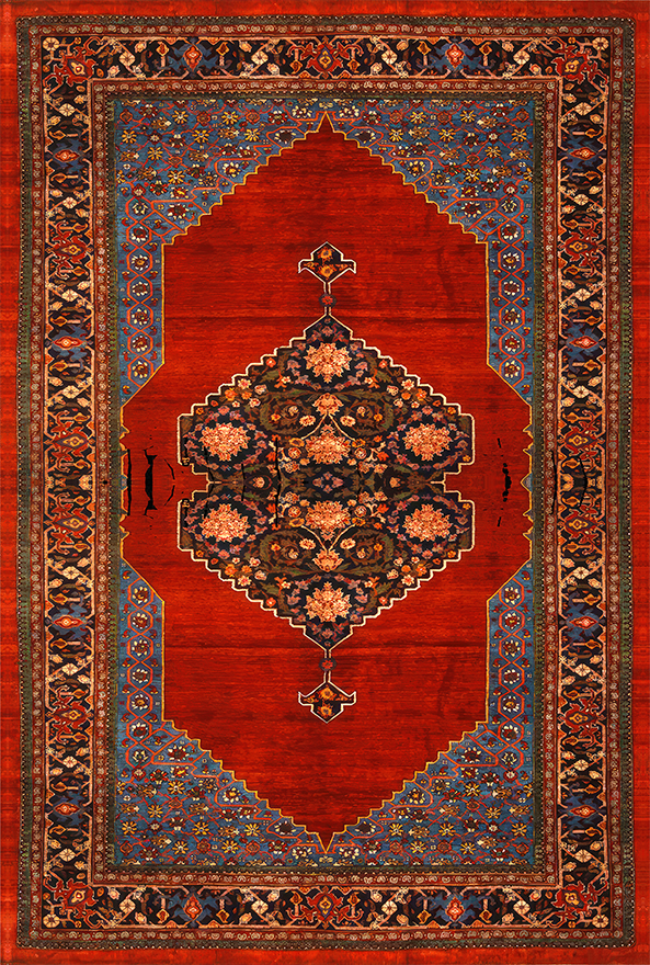 گلیم ماشینی ضد حساسیت برند دفه کد GD 225