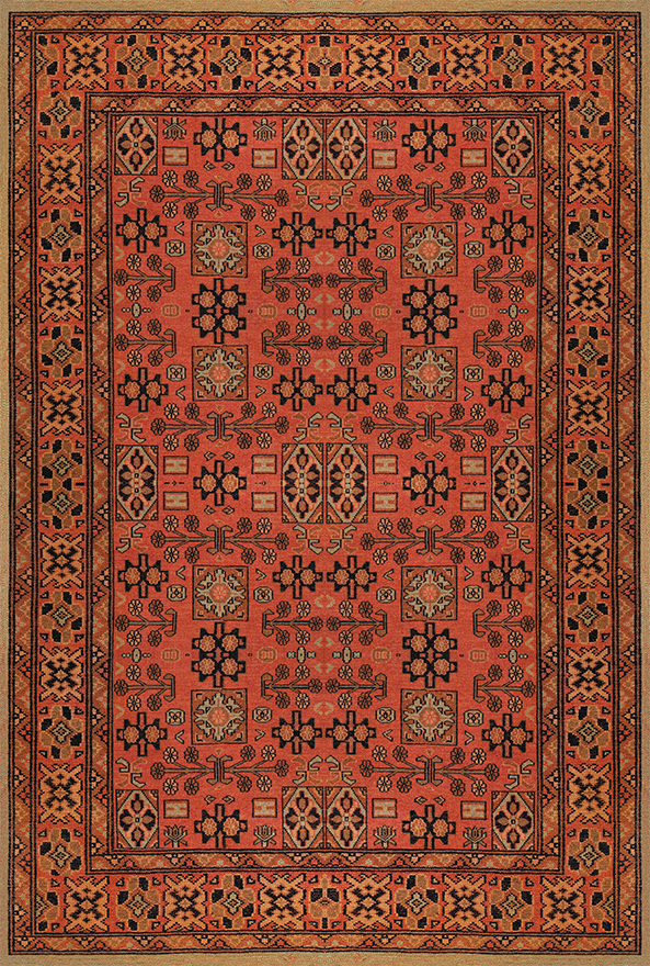 گلیم ماشینی ضد حساسیت برند دفه کد GD 228