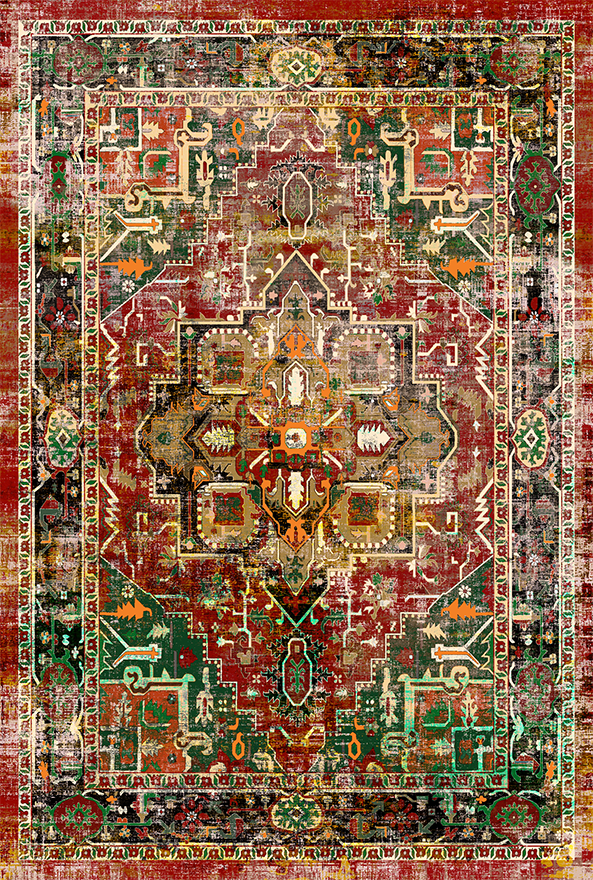 گلیم ماشینی ضد حساسیت برند دفه کد GD 229