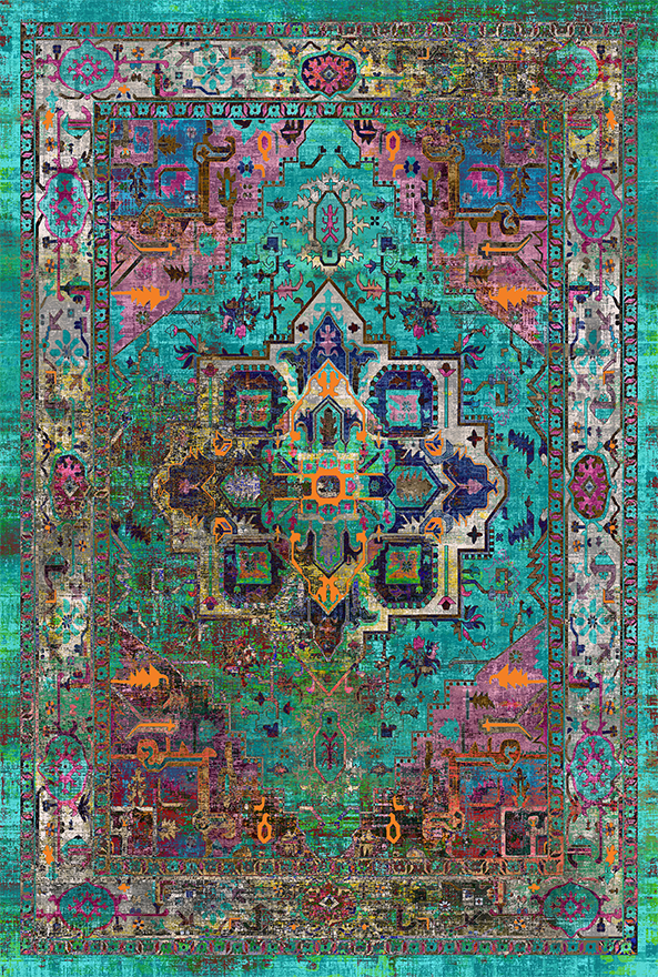 گلیم ماشینی ضد حساسیت برند دفه کد GD 230