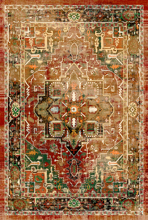 گلیم ماشینی ضد حساسیت برند دفه کد GD 231