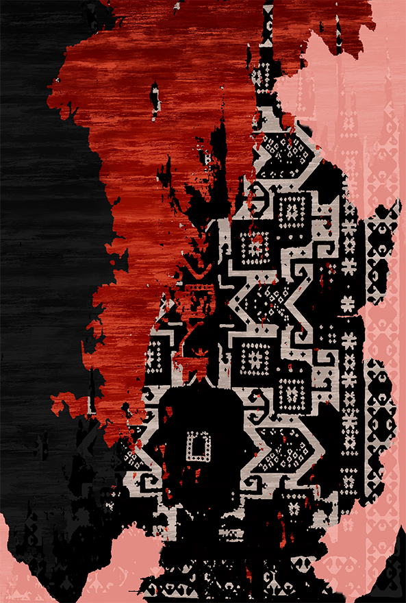 گلیم ماشینی ضد حساسیت برند دفه کد GD 236