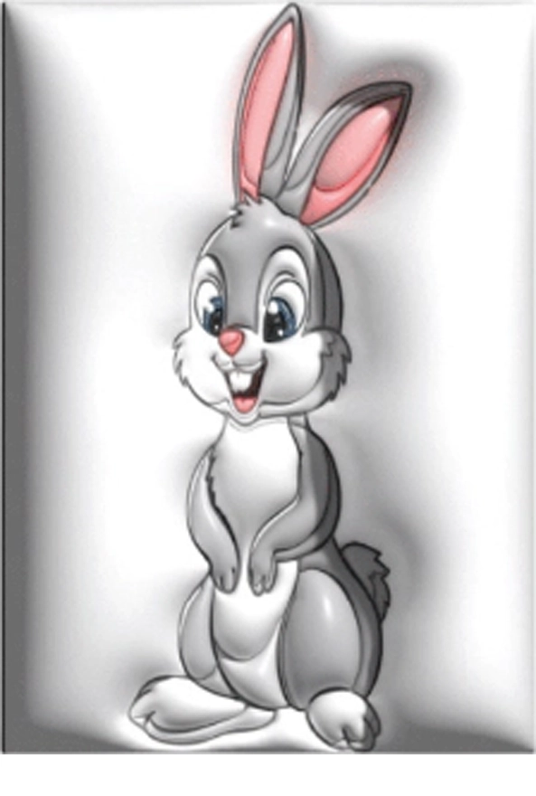 فرشینه و قالیچه فانتزی مناسب اتاق کودک سه بعدی (3D) برند دفه کد ZED KODAK 3D 643