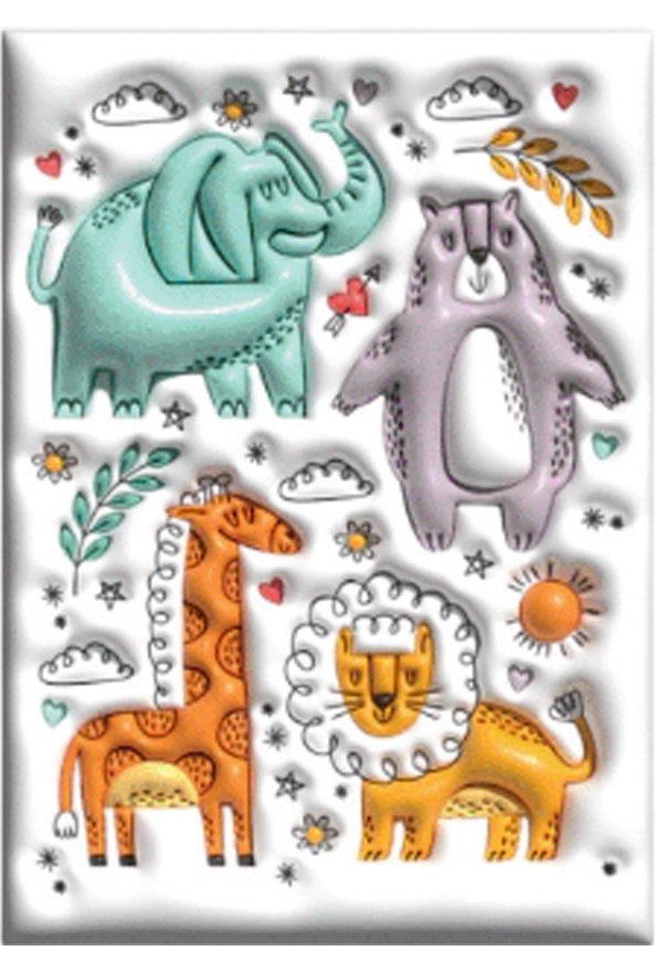 فرشینه و قالیچه فانتزی مناسب اتاق کودک سه بعدی (3D) برند دفه کد ZED KODAK 3D 646