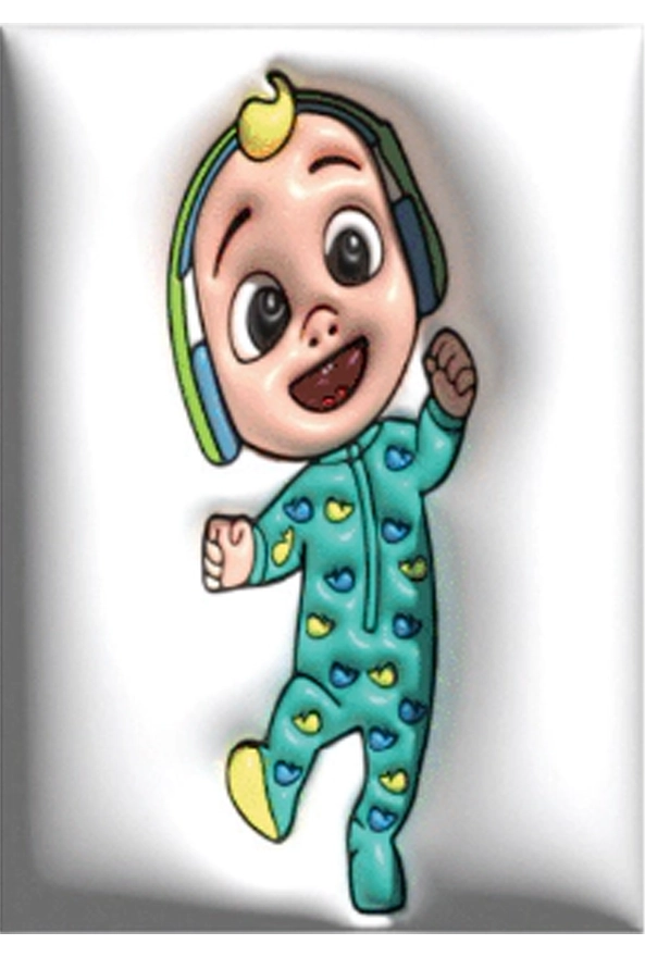 فرشینه و قالیچه فانتزی مناسب اتاق کودک سه بعدی (3D) برند دفه کد ZED KODAK 3D 648