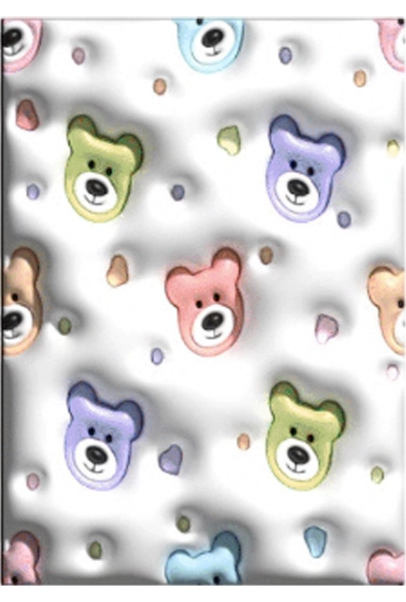 فرشینه و قالیچه فانتزی مناسب اتاق کودک سه بعدی (3D) برند دفه کد ZED KODAK 3D 657