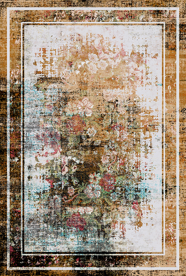 گلیم ماشینی ضد حساسیت برند دفه کد GD 242