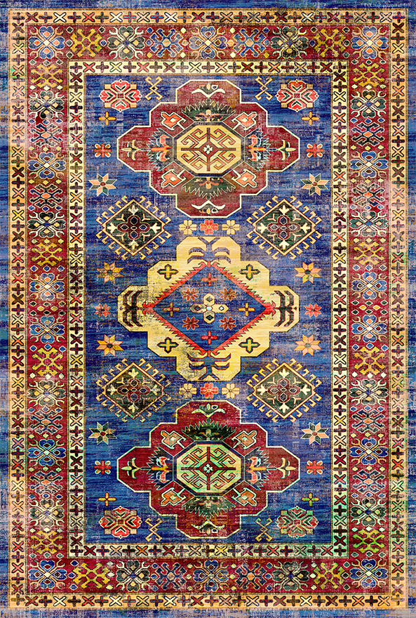 گلیم ماشینی ضد حساسیت برند دفه کد GD 245