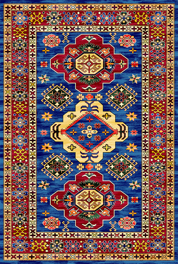 گلیم ماشینی ضد حساسیت برند دفه کد GD 246