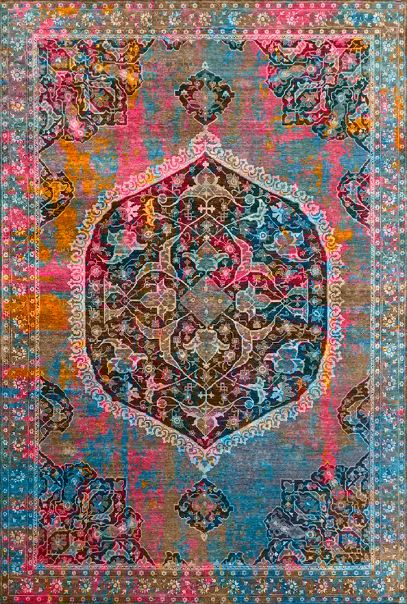 گلیم ماشینی ضد حساسیت برند دفه کد GD 247