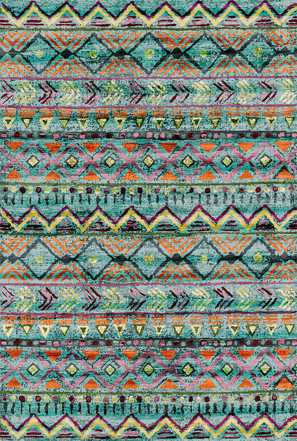 گلیم ماشینی ضد حساسیت برند دفه کد GD 252