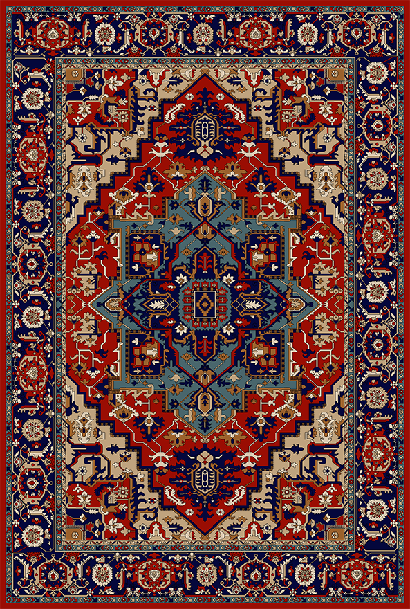 گلیم ماشینی ضد حساسیت برند دفه کد GD 260