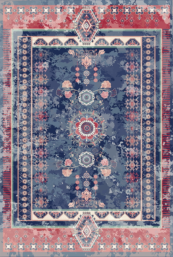 گلیم ماشینی ضد حساسیت برند دفه کد GD 282