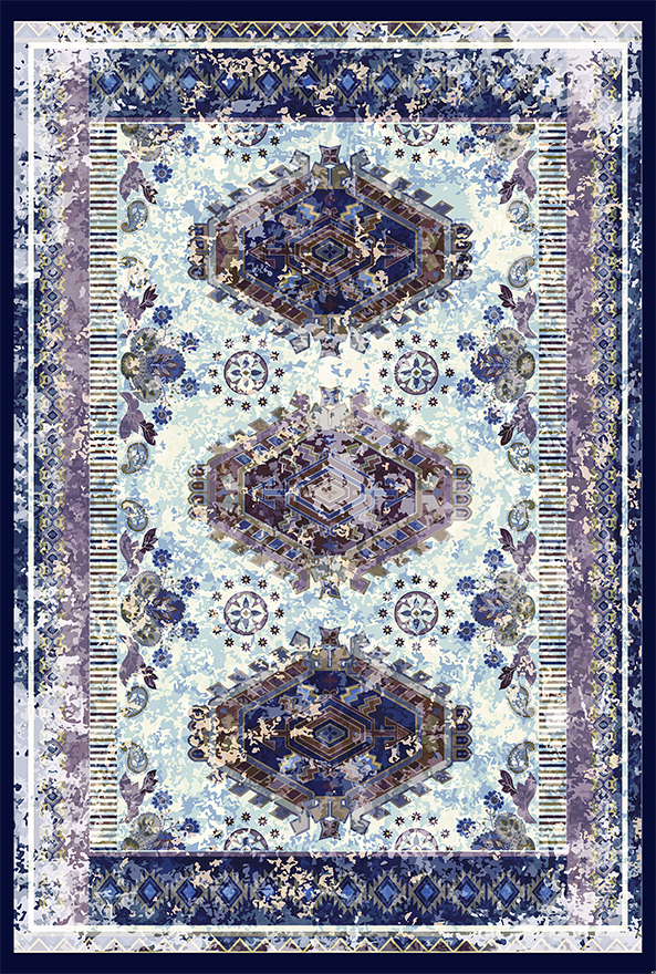 گلیم ماشینی ضد حساسیت برند دفه کد GD 284