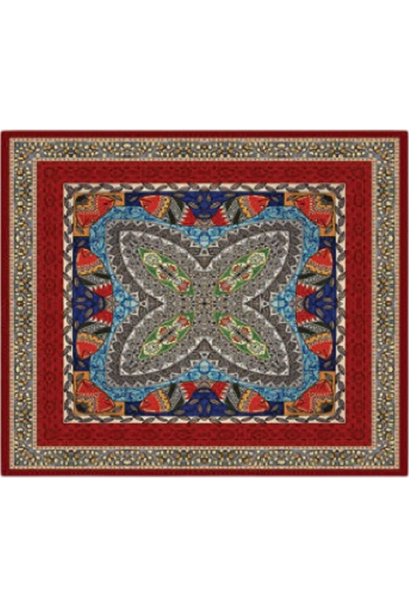 فرشینه مدرن مربع مناسب حال و پذیرایی برند دفه کد ZED MORABAH 778