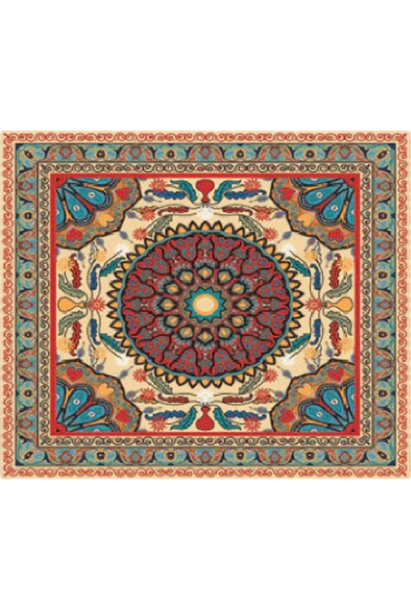 فرشینه مدرن مربع مناسب حال و پذیرایی برند دفه کد ZED MORABAH 794