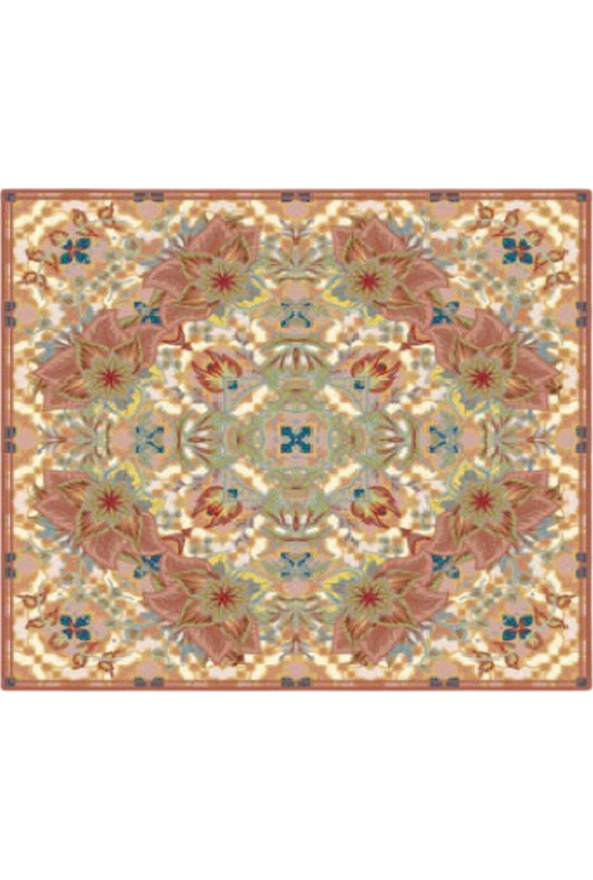 فرشینه مدرن مربع مناسب حال و پذیرایی برند دفه کد ZED MORABAH 805