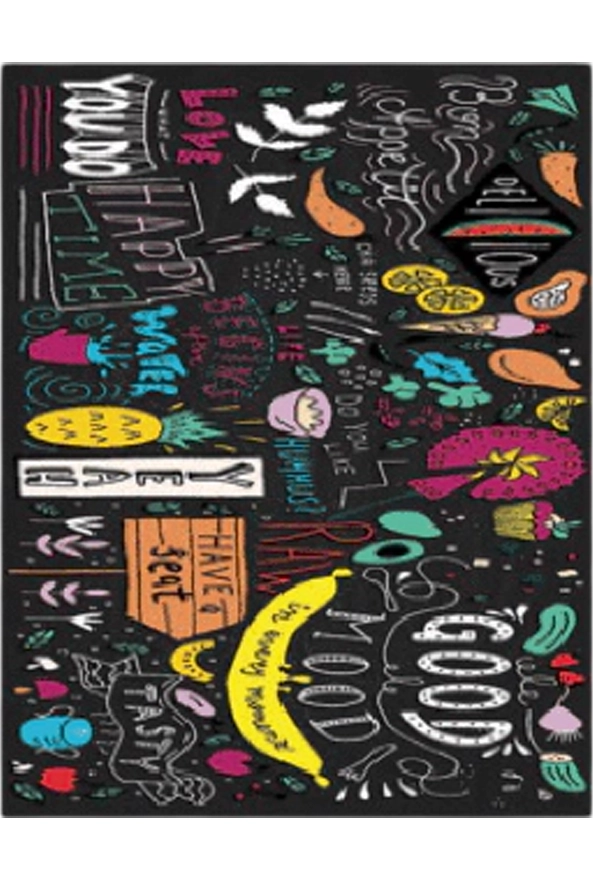 فرشینه و قالیچه فانتزی مناسب آشپزخانه برند دفه کد ZED APZ 834