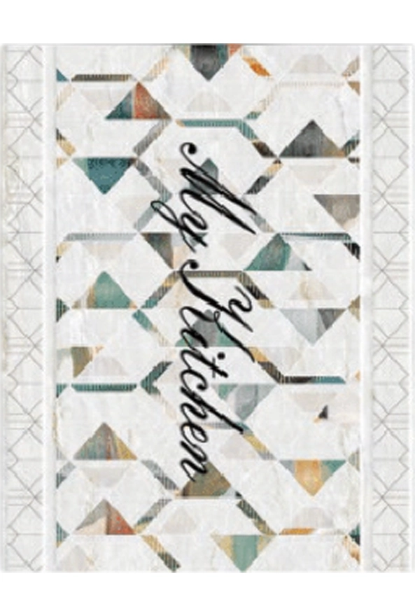 فرشینه و قالیچه فانتزی مناسب آشپزخانه برند دفه کد ZED APZ 835