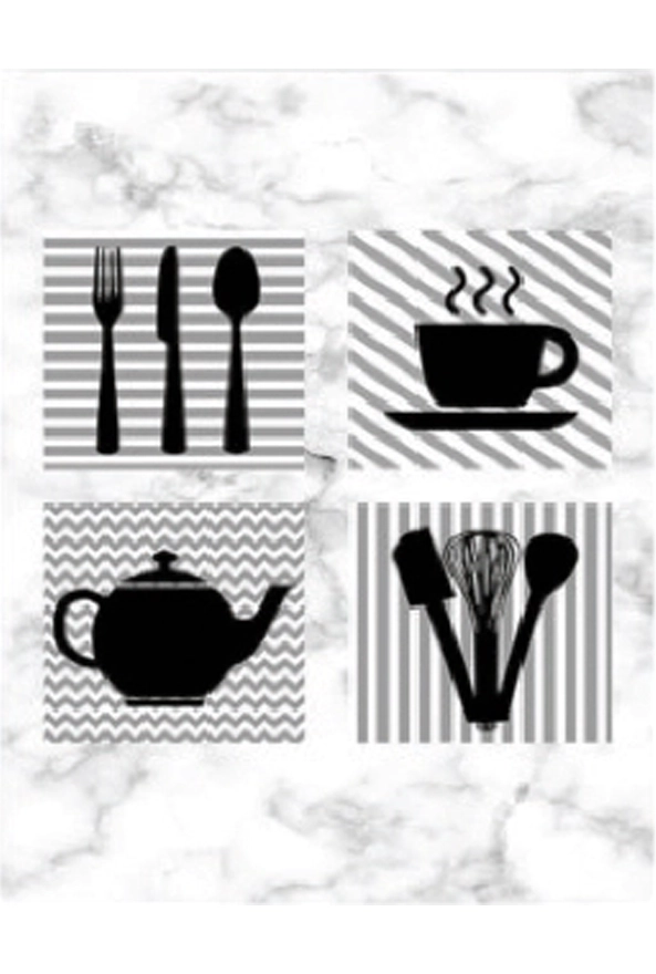 فرشینه و قالیچه فانتزی مناسب آشپزخانه برند دفه کد ZED APZ 839