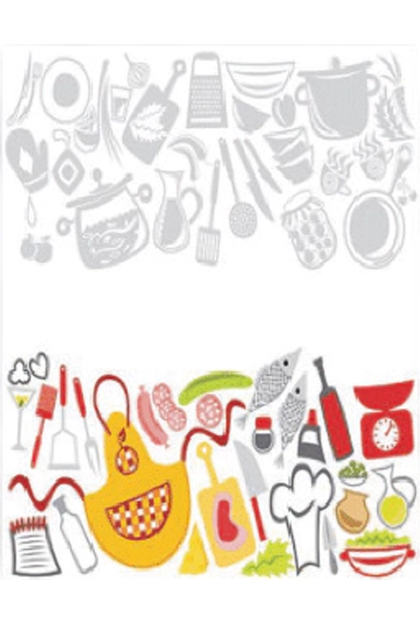 فرشینه و قالیچه فانتزی مناسب آشپزخانه برند دفه کد ZED APZ 882