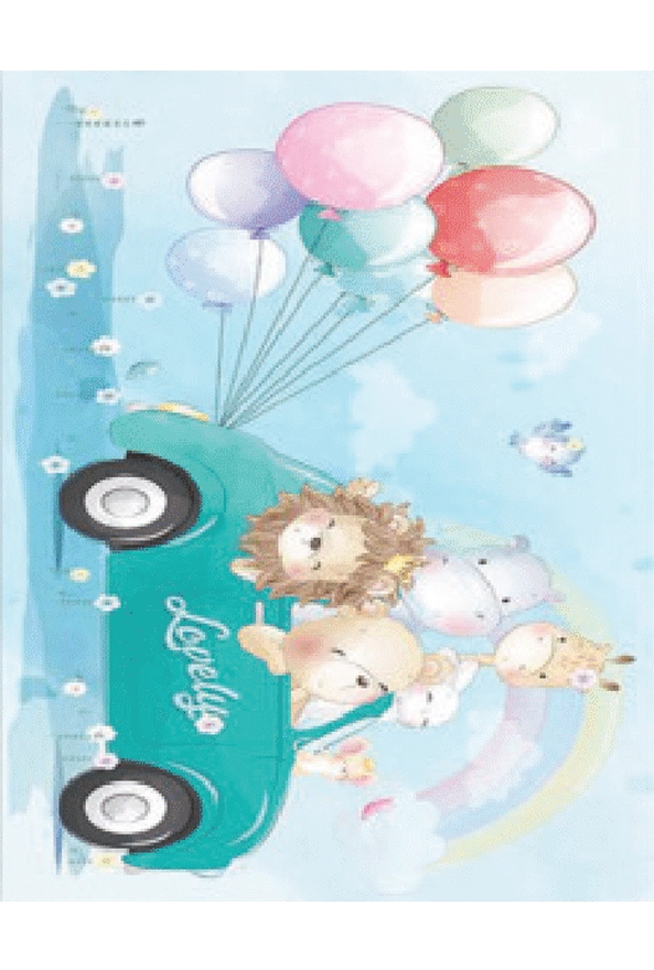 فرشینه و قالیچه فانتزی مناسب اتاق کودک برند دفه کد ZED KODAK 955