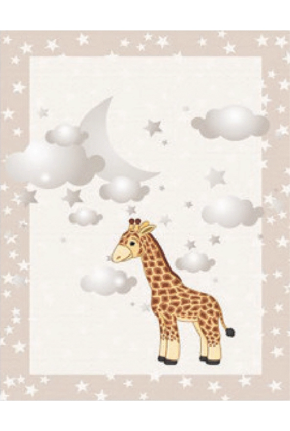 فرشینه و قالیچه فانتزی مناسب اتاق کودک برند دفه کد ZED KODAK 957