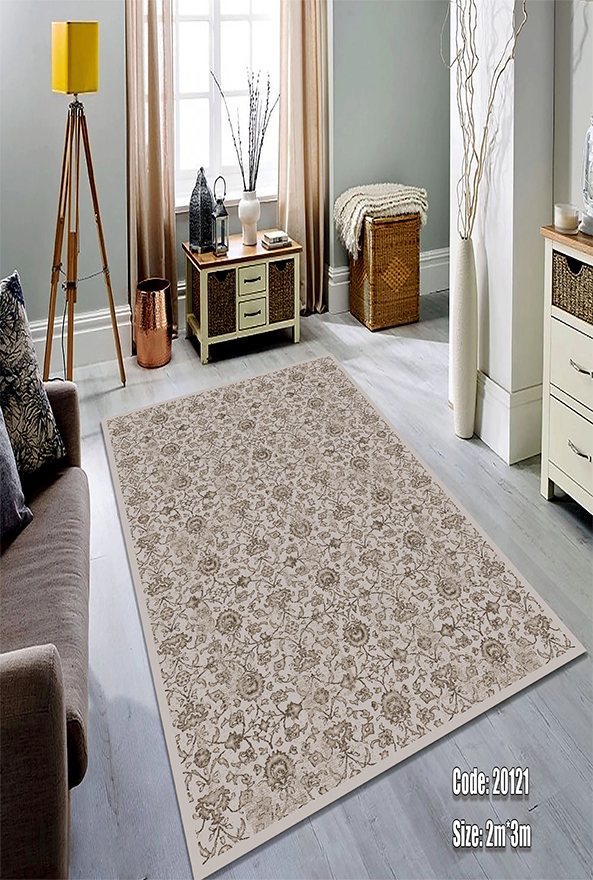 فرشینه و قالیچه (مستطیل، گرد، بیضی) سنتی و مدرن مناسب حال و پذیرایی برند دفه کد DEFEH TOR 207