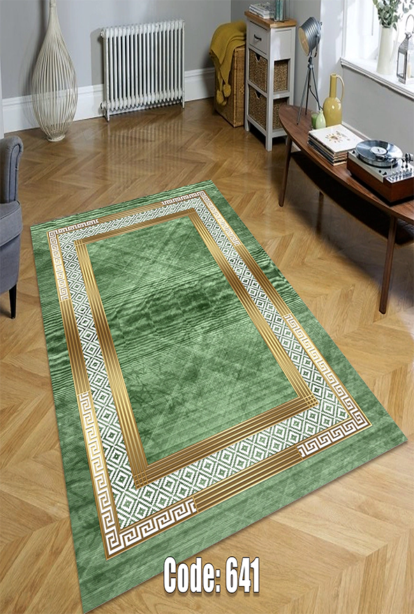 فرشینه و قالیچه (مستطیل، گرد، بیضی) سنتی و مدرن مناسب حال و پذیرایی برند دفه کد DEFEH TOR 208