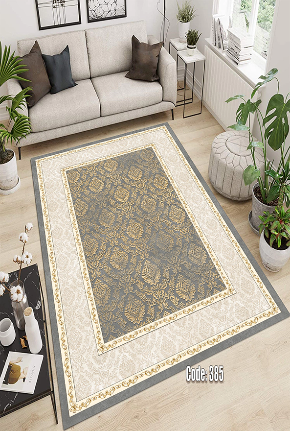 فرشینه و قالیچه (مستطیل، گرد، بیضی) سنتی و مدرن مناسب حال و پذیرایی برند دفه کد DEFEH TOR 212