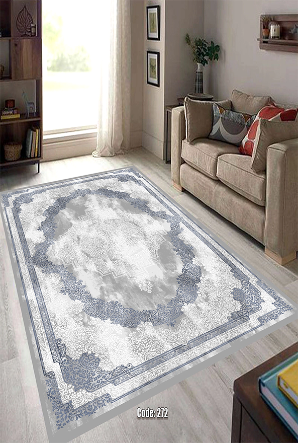 فرشینه و قالیچه (مستطیل، گرد، بیضی) سنتی و مدرن مناسب حال و پذیرایی برند دفه کد DEFEH TOR 217