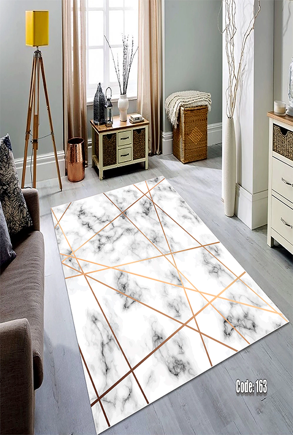 فرشینه و قالیچه (مستطیل، گرد، بیضی) سنتی و مدرن مناسب حال و پذیرایی برند دفه کد DEFEH TOR 219