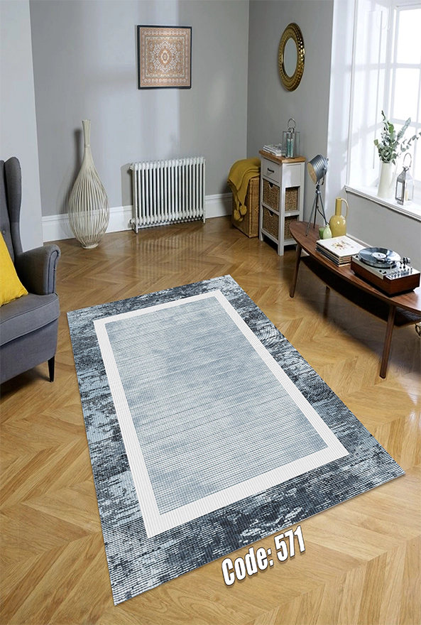 فرشینه و قالیچه (مستطیل، گرد، بیضی) سنتی و مدرن مناسب حال و پذیرایی برند دفه کد DEFEH TOR 222