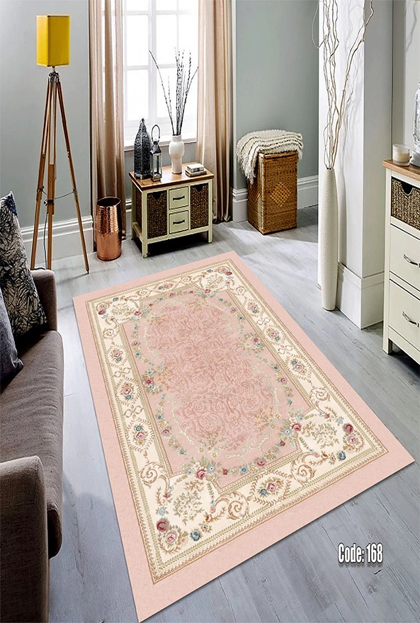 فرشینه و قالیچه (مستطیل، گرد، بیضی) سنتی و مدرن مناسب حال و پذیرایی برند دفه کد DEFEH TOR 229